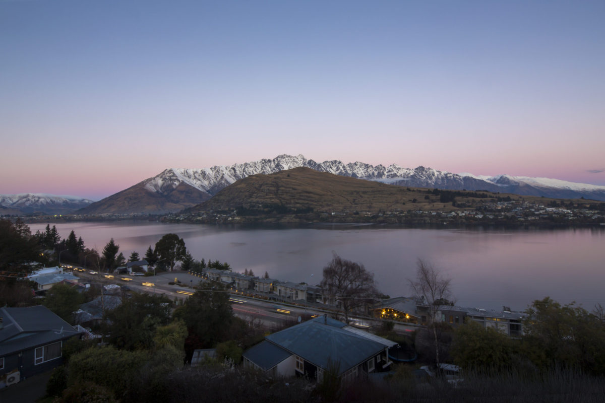 Lake view - Queenstown Hill House Build