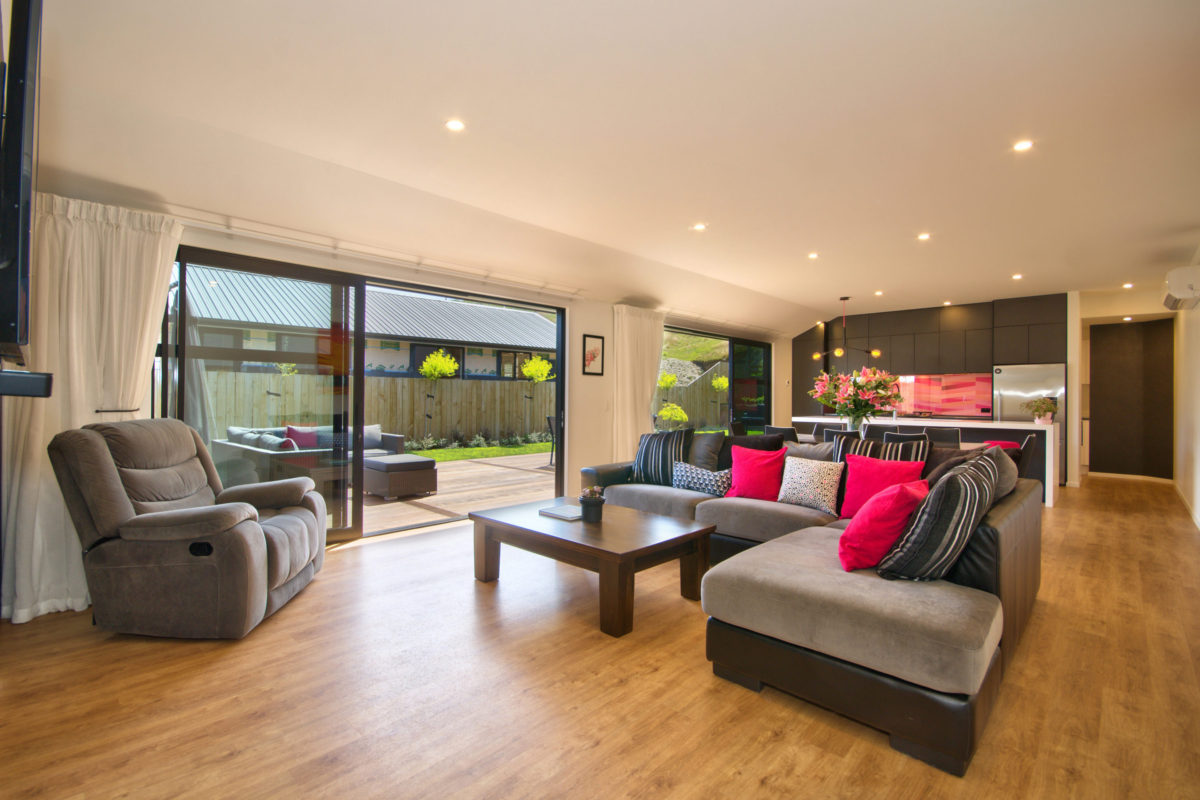 Living Room - Residential Build in Queenstown