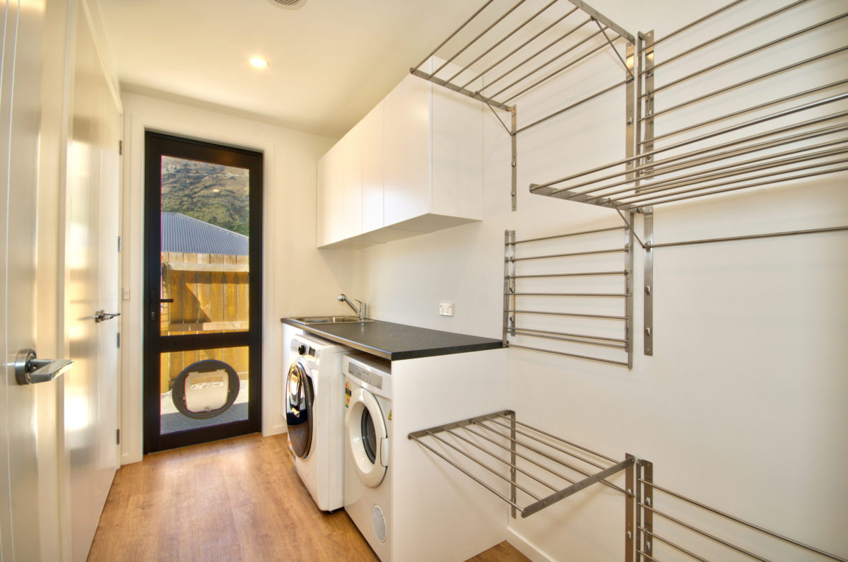 Laundry - Residential Build in Queenstown